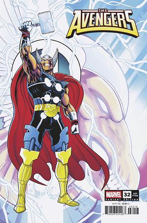 Avengers #32 LUCIANO VECCHIO BETA RAY BILL VARIANT [1:25] cover