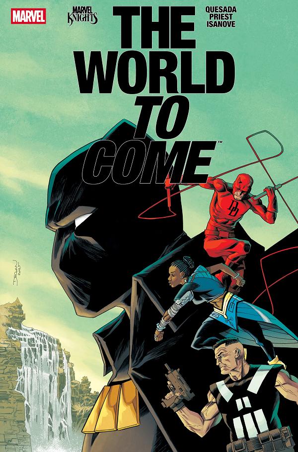 Marvel Knights The World To Come #6 DECLAN SHALVEY VARIANT [1:25] cover