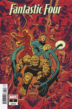 Fantastic Four #5 MICHAEL CHO VARIANT [1:25] cover