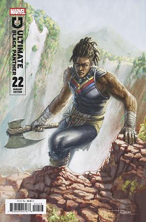Ultimate Black Panther #22 DAVIDE PARATORE VARIANT [1:25] cover