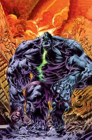 Infernal Hulk #1 NIC KLEIN VIRGIN VARIANT [1:100] cover