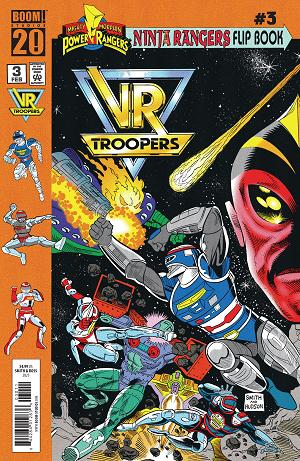 Vr Troopers/Power Rangers Flipbook Facsimile Edition A Main (Dressed, Smith) #3 cover