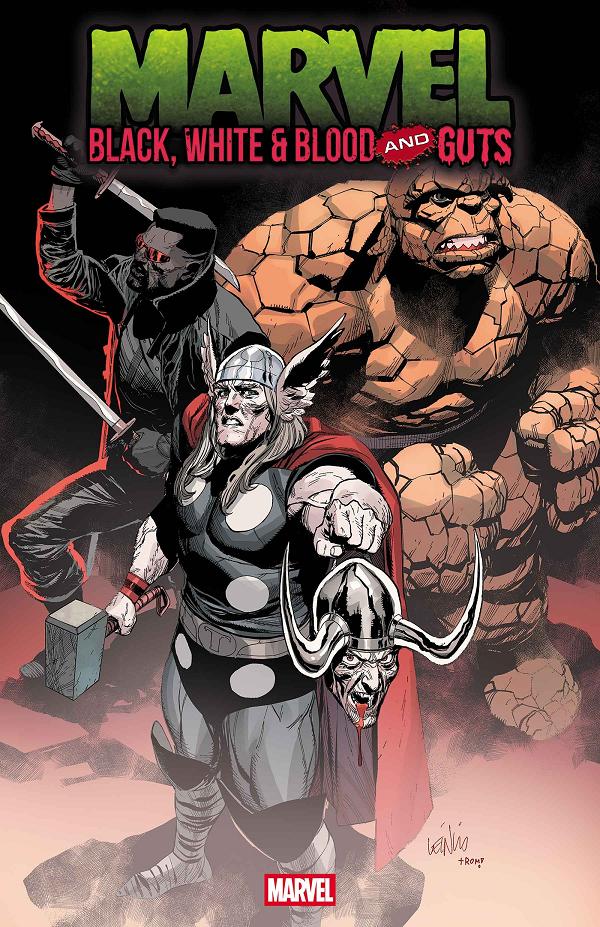 Marvel: Black, White & Blood And Guts #2 cover