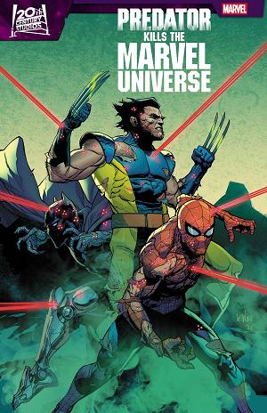 Predator Kills The Marvel Universe #4 cover