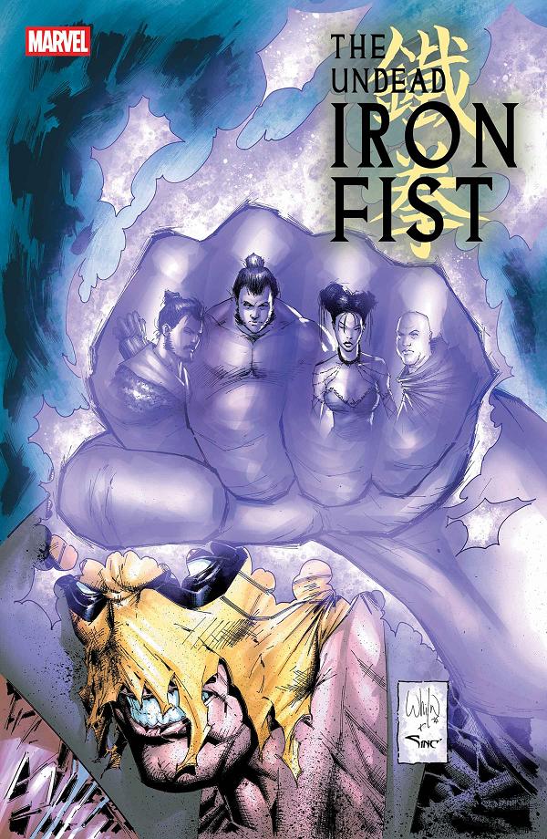 The Undead Iron Fist #3 cover