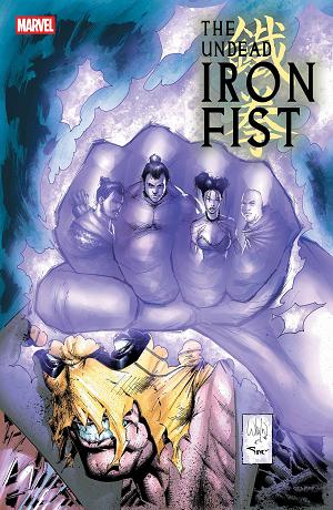 The Undead Iron Fist #3 cover