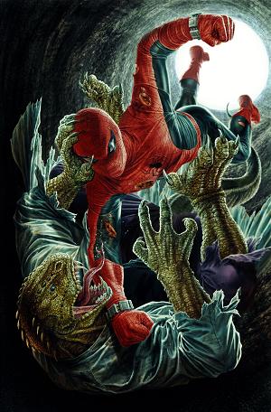 Amazing Spider-Man #13 LEE BERMEJO AMAZING VISIONS VIRGIN VARIANT [1:100] cover