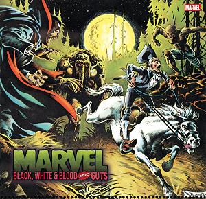 Marvel: Black, White & Blood And Guts #1 FRANK BRUNNER BICENTENNIAL CALENDAR HIDDEN GEM VARIANT [1:50] cover