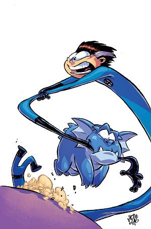 Fantastic Four/Gargoyles #1 SKOTTIE YOUNG VIRGIN VARIANT [1:100] cover