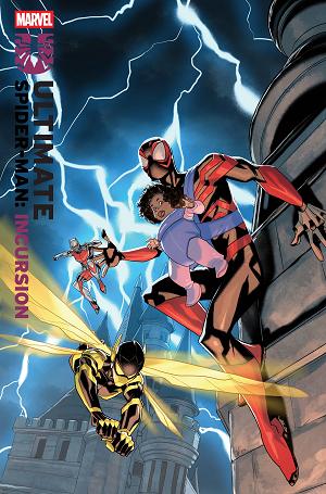 Ultimate Spider-Man Incursion #5 PETE WOODS VARIANT [1:25] cover
