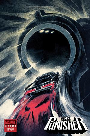 Punisher: Red Band [Polybagged] #2 MIKE DEL MUNDO VARIANT [POLYBAGGED] [1:25] cover