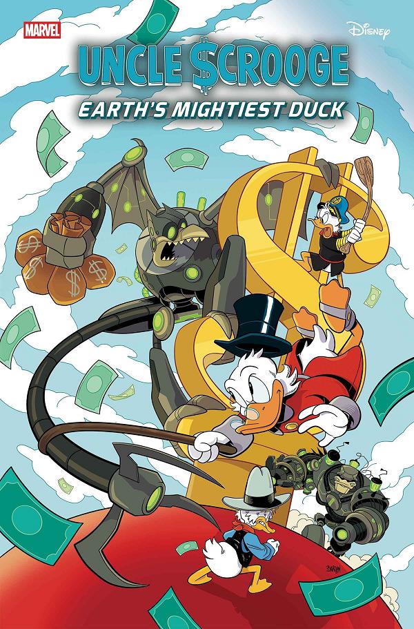 Uncle Scrooge Earths Mightiest Duck #3 DAVE BARDIN VARIANT [1:25] cover