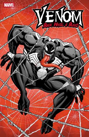 Venom Black White & Blood #3 NICK BRADSHAW VARIANT [1:25] cover