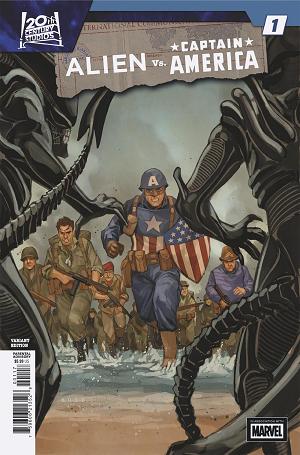 Alien Vs. Captain America #1 PHIL NOTO VARIANT [1:50] cover