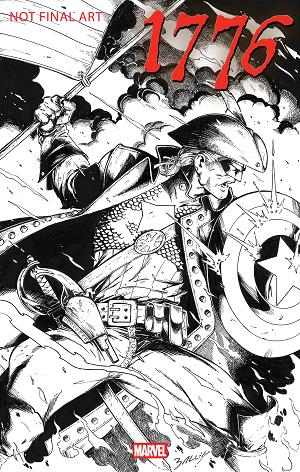 1776 #1 MARK BAGLEY VARIANT [1:25] cover