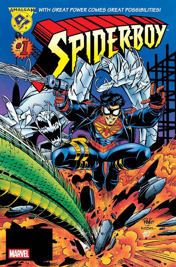 Marvel/Dc: Spider-Boy Facsimile Edition #1 FACSIMILE EDITION cover