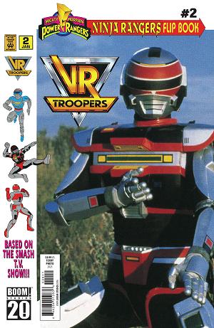 Vr Troopers/Power Rangers Flipbook Facsimile Edition A Main (Dressed, Ferry/Photo) #2 cover
