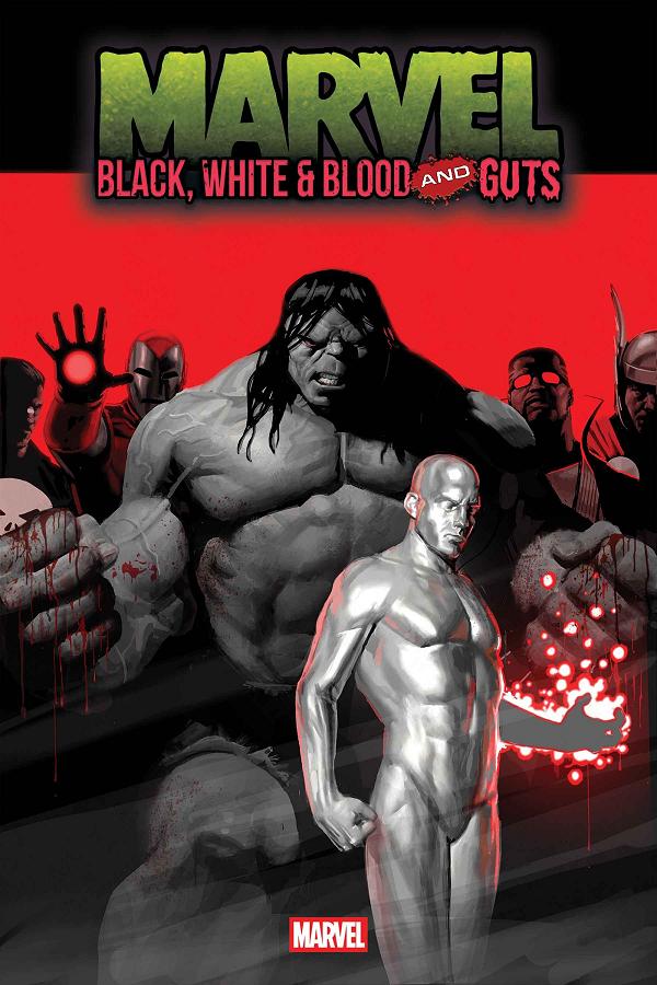 Marvel: Black, White & Blood And Guts #1 cover