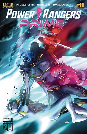 Power Rangers Prime A Main (Dressed, Clarke) #11 cover