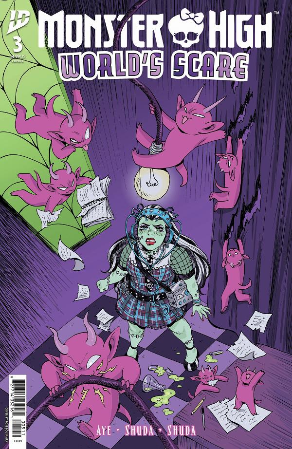 Monster High: World's Scare Cover A (Bousamra) #3 Cover A (Bousamra) cover