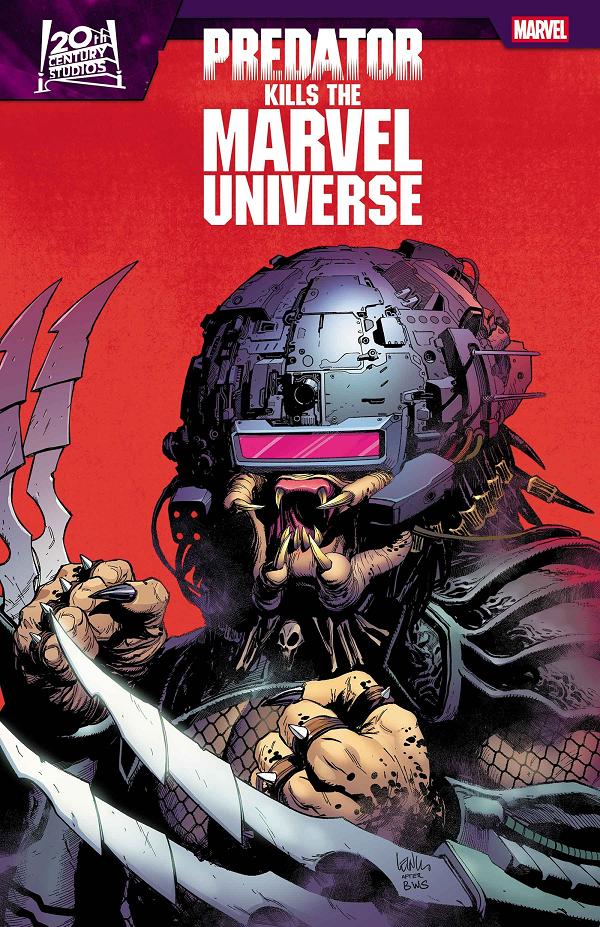 Predator Kills The Marvel Universe #3 cover