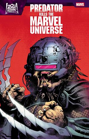 Predator Kills The Marvel Universe #3 cover