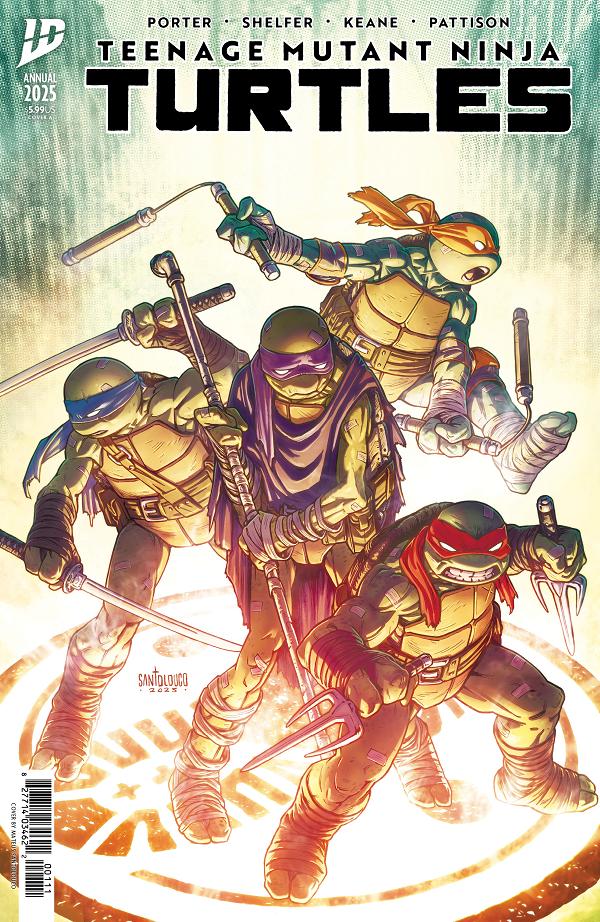 Teenage Mutant Ninja Turtles: Annual 2025 Cover A (Santolouco) #1 cover