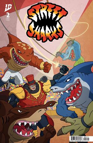 Street Sharks Cover A (Murphy) #2 Cover A (Murphy) cover