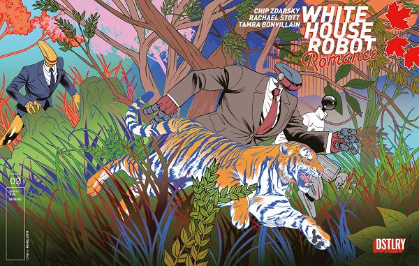 White House Robot Romance Cvr A Rachael Stott #2 cover