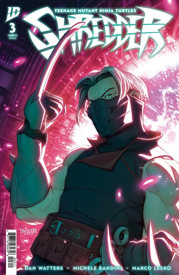 Teenage Mutant Ninja Turtles: Shredder Cover A (Santolouco) #3 Cover A (Santolouco) cover