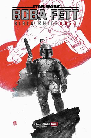 Star Wars: Boba Fett - Black, White & Red #1 cover