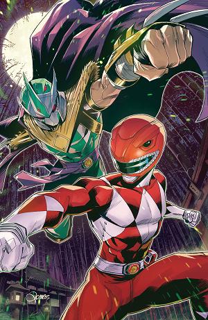 Mighty Morphin Power Rangers/Teenage Mutant Ninja Turtles Iii D Variant (Full Art, Foil, Zonno) #2 D Variant (Full Art, Foil, Zonno) cover