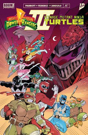 Mighty Morphin Power Rangers/ Teenage Mutant Ninja Turtles Iii A Main (Dressed, Zonno) #1 cover
