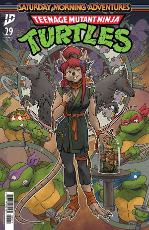 Teenage Mutant Ninja Turtles: Saturday Morning Adventures Cover A (Myer) #29 Cover A (Myer) cover