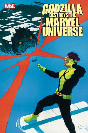 Godzilla Destroys The Marvel Universe #3 JEREMY WILSON VARIANT [1:25] cover