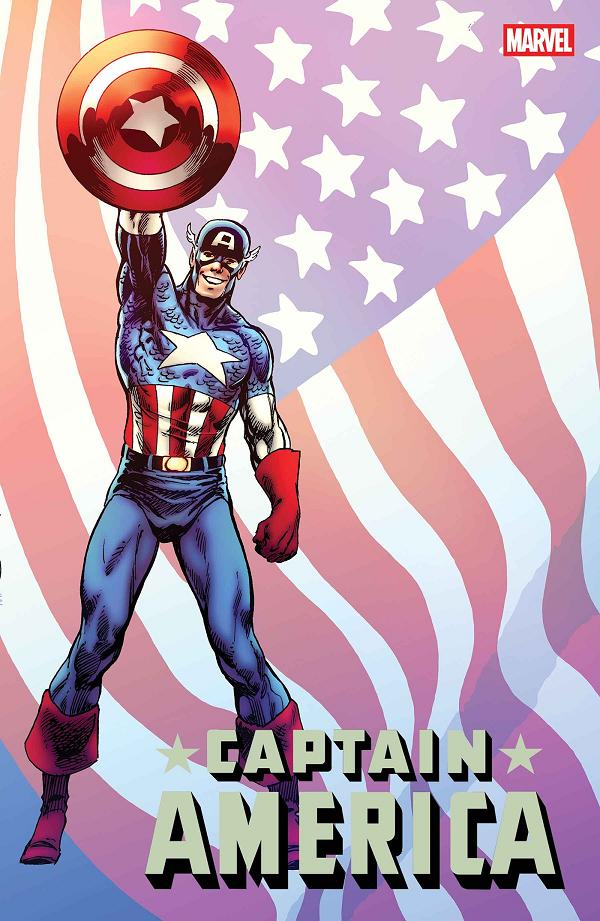 Captain America #3 variant cover by Brent Anderson