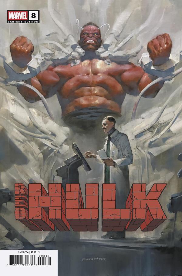 Red Hulk [Doom] #8 PUPPETEER LEE VARIANT [DOOM] [1:25] cover