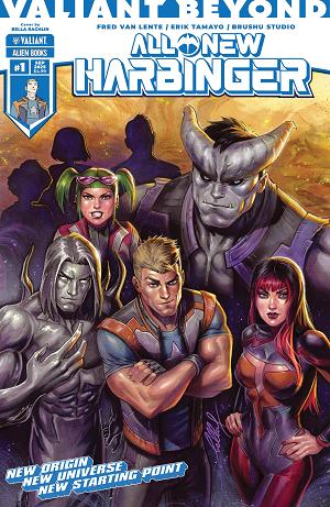 Valiant Beyond: All-New Harbinger Cover A (Rachlin) #1 Cover A (Rachlin) cover