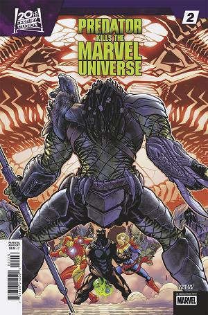 Predator Kills The Marvel Universe #2 DAVID BALDEON VARIANT [1:25] cover