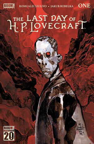 The Last Day Of H.p. Lovecraft A Main (Dressed, Rebelka) #1 cover