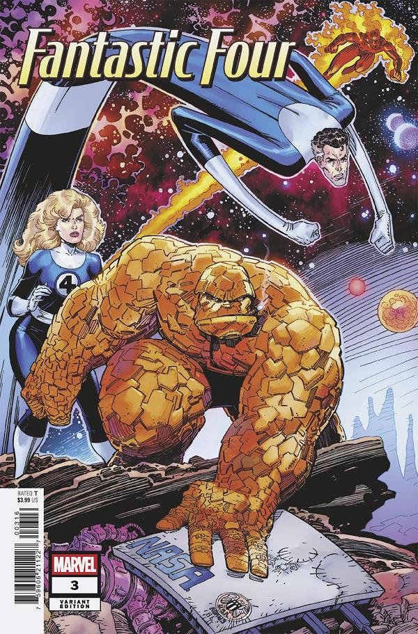 Fantastic Four #3 ARTHUR ADAMS HIDDEN GEM VARIANT [1:50] cover