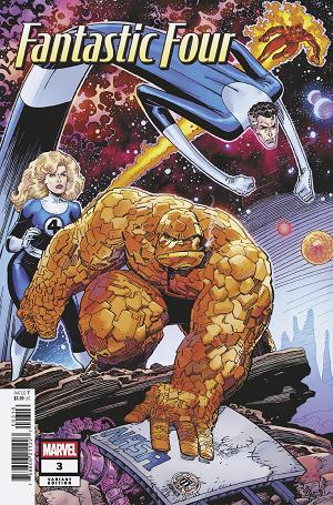 Fantastic Four #3 ARTHUR ADAMS HIDDEN GEM VARIANT [1:50] cover