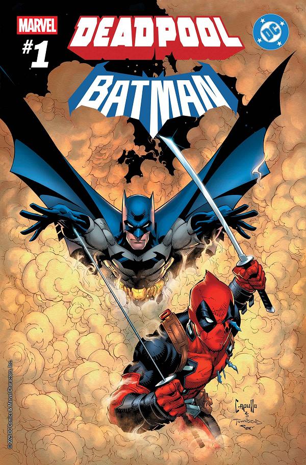 Marvel/Dc: Deadpool/Batman #1 cover