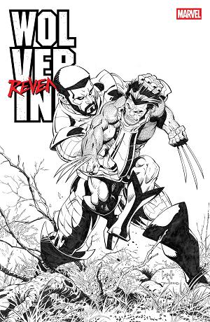 Wolverine: Revenge - Red Band: Raw - Black & White Edition [Polybagged] #3 cover