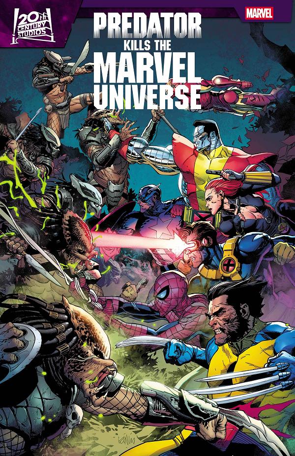 Predator Kills The Marvel Universe #2 cover