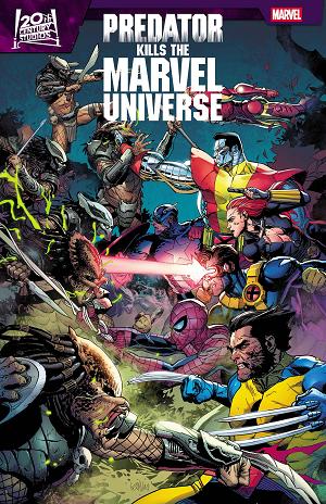 Predator Kills The Marvel Universe #2 cover