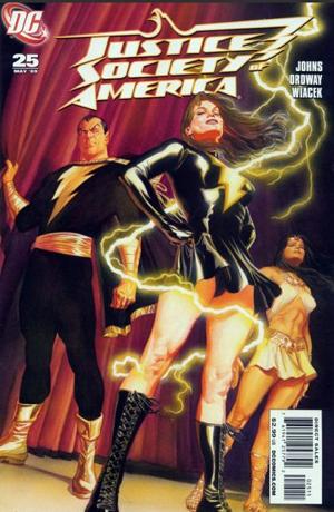 Justice Society Of America #25  cover