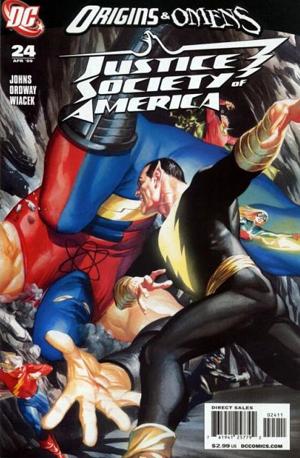 Justice Society Of America #24  cover