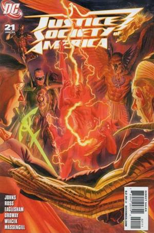 Justice Society Of America #21  cover
