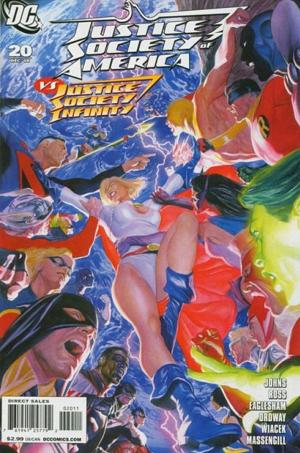 Justice Society Of America #20  cover